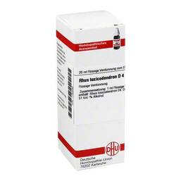 Abbildung: DHU Rhus toxicodendron D 4 Dilution Dilution, 20 ml PZN 01783582