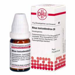 Abbildung: DHU Rhus toxicodendron D 6 Globuli Globuli, 10 g PZN 01783725