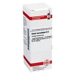 Abbildung: DHU Sabal serrulata D 3 Dilution 20 ml, Dilution PZN 01784222