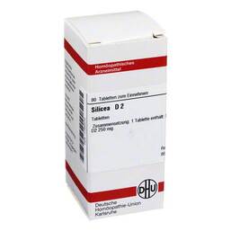 Abbildung: Silicea D 2 Tabletten Tabletten, 80 St PZN 01785575