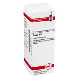 Abbildung: DHU Thuja D 3 Dilution Dilution, 20 ml PZN 01788438