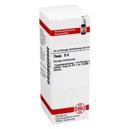 Abbildung: DHU Thuja D 4 Dilution Dilution, 20 ml PZN 01788444