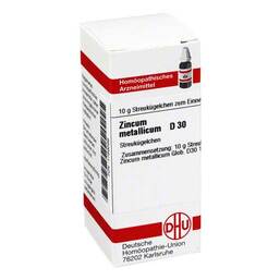 Abbildung: DHU Zincum metallicum D 30 Globuli Globuli, 10 g PZN 01789099