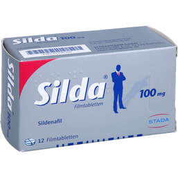 Abbildung: Silda 100 mg Filmtabletten 12 St, Filmtabletten PZN 01795303