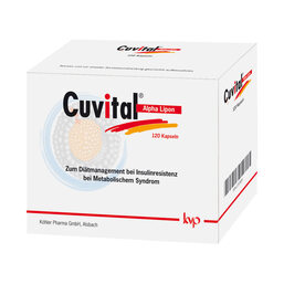 Abbildung: Cuvital Alpha Lipon Kapseln Kapseln, 120 St PZN 01797839