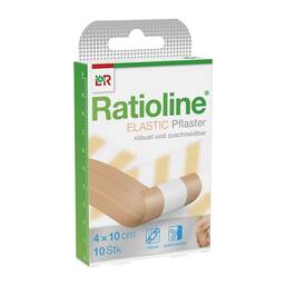 Abbildung: Ratioline elastic Wundschnellverband 4 cm x 1 m 1 St, Verband PZN 01805295