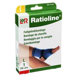 Abbildung: Ratioline active Fußgelenkbandage Größe L Bandage, 1 St PZN 01805579