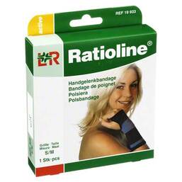 Abbildung: Ratioline active Handgelenkbandage Größe S / M Bandage, 1 St PZN 01805711