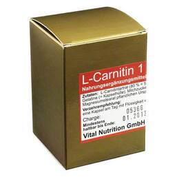 Abbildung: L-Carnitin 1A Day 500 mg Kap Kapseln, 45 St PZN 01808796