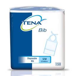 Abbildung: Tena Bib Schutzserviette S / M 150 St PZN 01809407