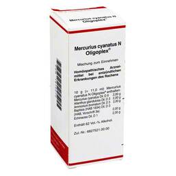 Abbildung: Mercurius cyanatus N Oligopl Liquidum, 50 ml PZN 01812272