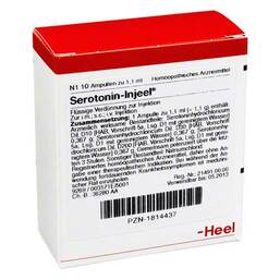 Abbildung: Serotonin Injeel Ampullen 10 St, Ampullen PZN 01814437