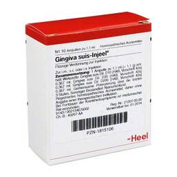 Abbildung: Gingiva Suis Injeel Ampullen 10 St, Ampullen PZN 01815106