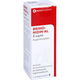 Abbildung: Brimonidin AL 2 mg / ml Augentropfen 5 ml, Augentropfen PZN 01817335