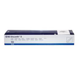 Abbildung: BD Discardit II Spritze Spritzen, 100X2 ml PZN 01818754