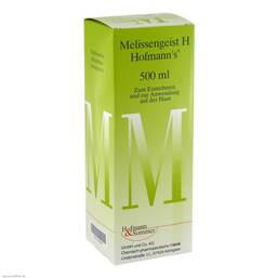 Abbildung: Melissengeist H Hofmanns Tropfen 500 ml, Tropfen PZN 01822460