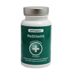 Abbildung: Aminoplus Methionin plus Vitamin B Komplex Kapseln Kapseln, 60 St PZN 01824186