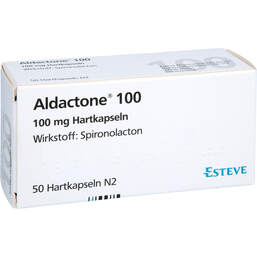 Abbildung: Aldactone 100 Kapseln 50 St, Hartkapseln PZN 01826966