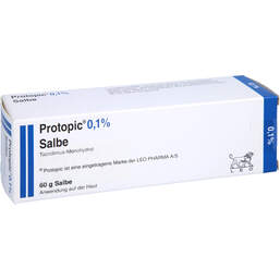 Abbildung: Protopic 0,1% Salbe 60 g, Salbe PZN 01828474