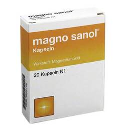Abbildung: Magno Sanol Hartkapseln 20 St, Hartkapseln PZN 01834196