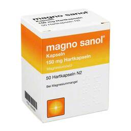 Abbildung: Magno Sanol Hartkapseln Hartkapseln, 50 St PZN 01834285