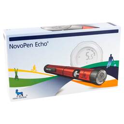 Abbildung: Novopen Echo Injektionsgerät rot 1 St PZN 01836083
