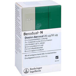 Abbildung: Berodual N Dosieraerosol 10 ml, Dosieraerosol PZN 01836901