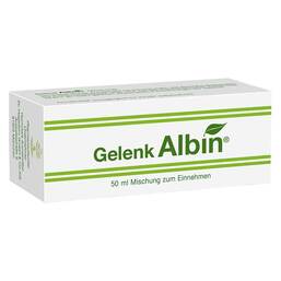 Abbildung: Gelenk Albin Tropfen zum Einnehmen Tropfen zum Einnehmen, 50 ml PZN 01839495