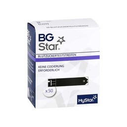 Abbildung: Bgstar Teststreifen Cpc 50 St, Teststreifen PZN 01841687 
