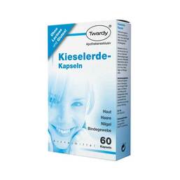 Abbildung: Kieselerde Kapseln Hartkapseln, 60 St PZN 01842416