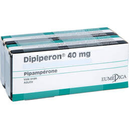 Abbildung: Dipiperon 40 mg Tabletten 100 St, Tabletten PZN 01843806