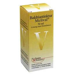 Abbildung: Baldriantinktur Melival Tinktur, 50 ml PZN 01846319
