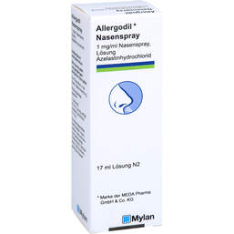 Abbildung: Allergodil Nasenspray 17 ml, Nasenspray PZN 01846791