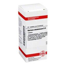 Abbildung: DHU Natrium choleinicum D 6 Tabletten 80 St, Tabletten PZN 01850686