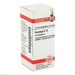 Abbildung: Haronga D 12 Globuli Globuli, 10 g PZN 01857820