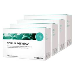 Abbildung: Nobilin Agevital Kapseln Kapseln, 4X120 St PZN 01863884