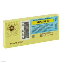 Abbildung: Taraxan D 3 Injektion Ampullen 10X1 ml, Ampullen PZN 01864642
