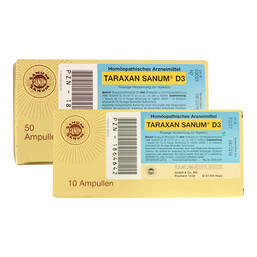 Abbildung: Taraxan D 3 Injektion Ampullen 50X1 ml, Ampullen PZN 01864659