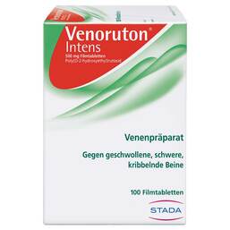 Abbildung: Venoruton intens Filmtabletten, 100 St PZN 01867103