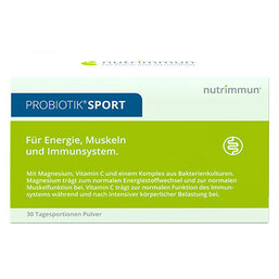 Abbildung: Probiotik Sport Pulver Pulver, 30X3 g PZN 01867333