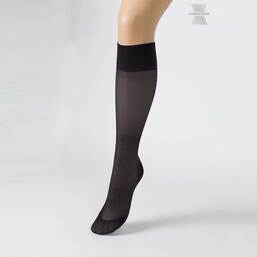 Abbildung: COMPRESSANA Calypso 140den Kniestr.Gr.1 Softb.sch. 2 St PZN 01880291