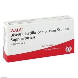 Abbildung: Disci / Pulsatilla comp. cum Stanno. Suppositorien Suppositorien, 10X2 g PZN 01880658