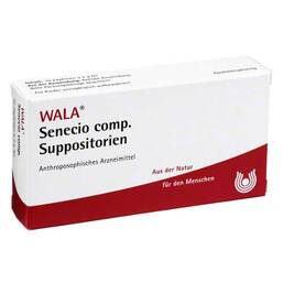 Abbildung: Senecio comp. Suppositorien Suppositorien, 10X2 g PZN 01880718