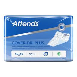 Abbildung: Attends Cover-Dri Plus 40x60 cm Bettschutzeinlage 50 St PZN 01882893