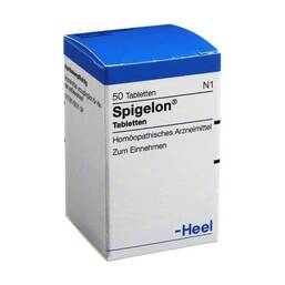Abbildung: Spigelon Tabletten 50 St, Tabletten PZN 01883941
