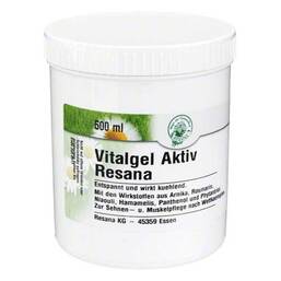 Abbildung: Vitalgel aktiv Resana 500 ml, Gel PZN 01884277