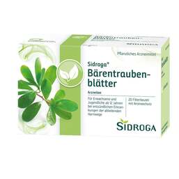 Abbildung: Sidroga® Bärentraubenblätter Filterbeutel Tee, 20X2.0 g PZN 01884691