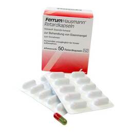 Abbildung: Ferrum Hausmann Retardkapseln Retard-Kapseln, 50 St PZN 01885673