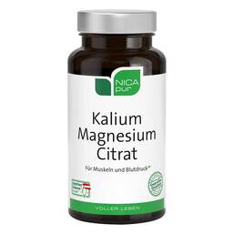 Abbildung: Nicapur Kalium Magnesium Citrat Kapseln Kapseln, 60 St PZN 01891194