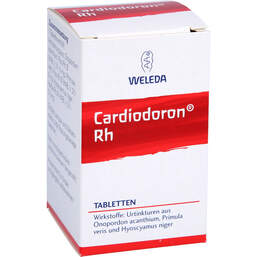 Abbildung: Cardiodoron Rh Tabletten 100 St, Tabletten PZN 01894784
